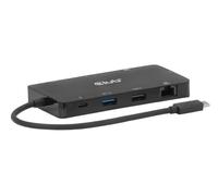 CLUB3D CSV-2552 hub & concentrateur USB Type-C 5000 Mbit/s Noir