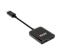 CLUB3D CSV-7220 câble vidéo et adaptateur 1 m DisplayPort HDMI + DisplayPort Gris