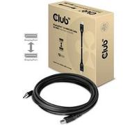 Club3D Câble DisplayPort 1.4 HBR3 5 m, VESA, Noir. Noir