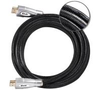 Club 3D HDMI Câble de raccordement Fiche mâle HDMI-A, Fiche mâle HDMI-A 5.00 m Noir CAC-2312 HDMI High Speed avec Ethernet, Ignifuge Câble HDMI
