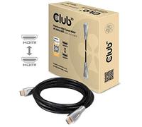 club3D HDMI Câble de raccordement Fiche mâle HDMI-A, Fiche mâle HDMI-A 3.00 m Noir CAC-1310 gainé Câble HDMI