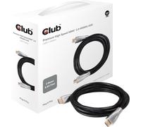 HDMI Câble de raccordement 3.00 m CAC-1310 gainé noir [1x HDMI mâle - 1x HDMI mâle] W915351 - Club3d
