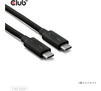 Club3D Kabel Thunderbolt5 zertifi. 8K240Hz/ 80/120Gbps 1m au détail