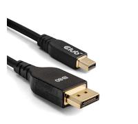 Club3D Câble Mini DisplayPort vers DisplayPort DP80 – bidirectionnel, certifié VESA – 1 m