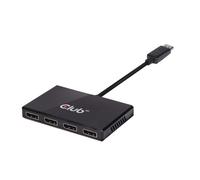 Club3D Multi Streaming Transport Hub 1xDP->4xDP SenseVision bulk