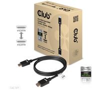 CLUB3D Ultra High Speed HDMI 4K120Hz, 8K60Hz Certified Cable 48Gbps M/M 1 m/3.28 ft