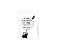 Club3D Adaptateur USB CAC-2504 – USB 3.1 Type C mâle vers HDMI femelle, noir