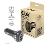 CLUB3D USB KFZ-Ladegerät 1xUSB C 2xUSB A 36W 12/24V retail