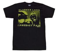 Clubber Lang I Predict Pain T-Shirt Men's Tops Tee Black L