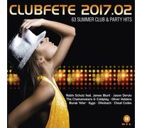 CLUBFETE 2017.02 (63 SUMMER CLUB&PARTY HITS) J.DERULO/KYGO/MADCON UVM. 3 CD NEUF