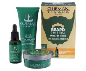 Clubman Pinaud Beard 3-in-1 Trio