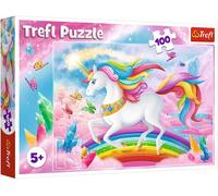 CLUBS Puzzle 100 DANS LE MONDE DE CRISTAL DES LICORNES 16364