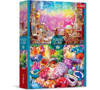 CLUBS PUZZLE 2x500 Espace et cristaux 37499