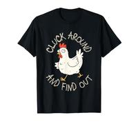 Cluck Around and Find Out Chicken Lovers Humour T-Shirt