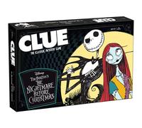 CLUE : Disney L'Étrange Noël de Monsieur Jack | Jeu d'indices à collectionner basé sur le film classique Disney | Jeu sous licence officielle avec des lieux familiers et des personnages emblématiques