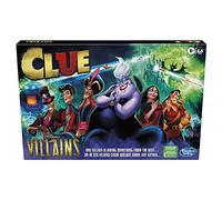 Clue : Édition Disney Villains - Jeu de société pour enfants à partir de 8 ans - Jeu de 2 à 6 joueurs - Jeu familial amusant pour les fans de Disney