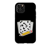 Clue Grid Ready Mots Croisés Crayon Coque pour iPhone 11 Pro
