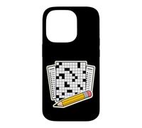 Clue Grid Ready Mots Croisés Crayon Coque pour iPhone 14 Pro