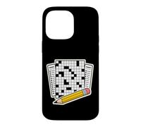 Clue Grid Ready Mots Croisés Crayon Coque pour iPhone 14 Pro Max