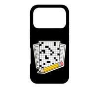 Clue Grid Ready Mots Croisés Crayon Coque pour iPhone 17 Pro