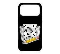 Clue Grid Ready Mots Croisés Crayon Coque pour iPhone 17 Pro Max