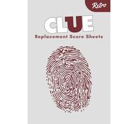 Clue Replacement Score Sheets: Track Your Deductions