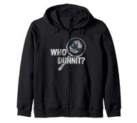 Clue Who Dunnit? Searching Clues Distressed Style Art Sweat à Capuche