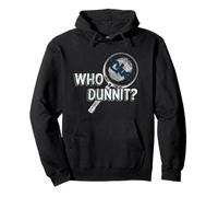 Clue Who Dunnit? Searching Clues Distressed Style Art Sweat à Capuche