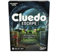 Jeu d'enquête Hasbro Gaming Cluedo Escape L'exposition universelle G