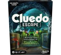 Cluedo Escape : L'exposition Universelle,Jeu De Plateau,Jeu D'enquête Façon Escape Game À Usage Unique-Version Française