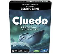 Cluedo Escape - Tragédie en Haute mer, Cadeau pour Enfants et Filles à partir de 10 Ans, Jeu de mystères et énigmes en Version Escape Game, Table pour Les familles, 1 à 6 Joueurs