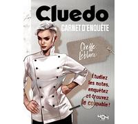 Cluedo - Le carnet d'enquête de la cheffe Leblanc - Livre à enquête officiel Cluedo - A partir de 14 ans