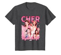 Clueless Iconic Cher Ugh! As It! 90's Collage Chest Poster T-Shirt, Enfant, Chiné Foncé, 2 Ans