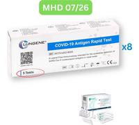 Clungene Covid-19 Antigène Corona Auto-test rapide (test amateur) 40 pièces MHD 07/26| 8x 5er Pack | ID : 2099 | Tests de parahealth S (5 pièces, MHD 12/25)