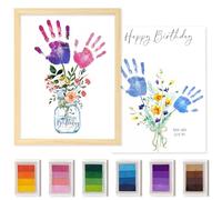 CLUSIVC Cadeau d'anniversaire à faire soi-même pour grand-mère et maman, bouquet de fleurs, cadeau unique pour grand-mère, maman, Mimi Nana, cadeau de Thanksgiving et de Noël (30,5 x 40,6 cm, 2