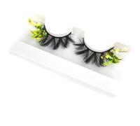 Clusters de cils colorés, extensions de cils colorées, Cils colorés Faux cils Paillettes, Cils colorés en grappe, grappes de cils colorés, extension de cils pour le cosplay de Noël et du nouvel an