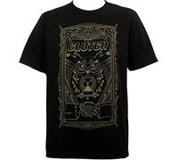 Clutch All Seeing Owl T-Shirt Unisex Gift Men's White Tees 3XL