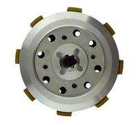 Clutch Drum Assembly Basket avec 4pcs Plateaux de Friction & 3pcs Plateaux de Fer Compatible avec YBR125 YBR 125 2002-2013 Motos