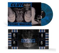 Clutch 'Psychic Warfare' Édition 10e anniversaire, vinyle bleu fumé - Nouveau