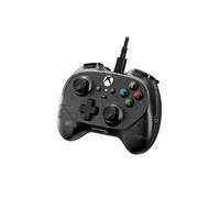 Clutch Tan - Manette gaming mini compacte noire avec câble pour Xbox Series XS sous licence et fonctionnalité complète