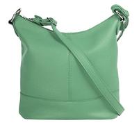 Cluty Sac à bandoulière Cuir & Made In Italy Femme cuir véritable | Fabriqué en Italie, sac à main, sac à bandoulière, sac crossbody en cuir 021217