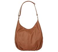 Cluty Sac shopping Damen echt Leder 021408 Fabriqué en Italie, sac à main avec compartiment pour smartphone, sac à bandoulière réglable, sac léger pour femme, sac à bandoulière