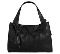 Cluty Sac shopping Damen echt Leder 021850 Fabriqué en Italie, compartiment smartphone, sac en cuir pour femme, sac à main en cuir véritable, grand sac à bandoulière