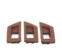CLVCCZTZGW Ensemble 3 Pièces Cache-bouton Commande Lève-vitre Intérieur Portières Onduite Gauche Droite Pour Série 5 F10, F11, F18 520i, 523i, 525i, 528i, 535i(LHD Brown)