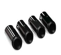 CLVCCZTZGW Lot De 4 Embouts D'échappement De Rechange pour P&orsche pour Macan S 3.0T 2014-2020 Embouts De Silencieux(S Triple Black)