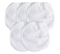 CLVPAI Sacs Filtrants Blancs en Maille Fine-Filtre de Peinture,Filtre à Peinture élastique,pour Peinture, hydroponie, Brassage de bière (Blanc(38 * 42cm))