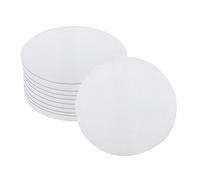 CLVPAI Silicone Steamer Mat Pad-10 pièces Rond Tapis de Cuisson en Maille,Tapis Patisserie,pour panier vapeur, cuisine, légumes, riz(20 cm de diamètre)