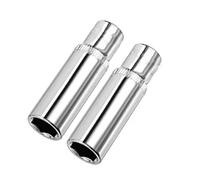 CLWYWUL Clé à Bougie 10mm 2 Pièces 6 Points Étincelles Profondes Bouchons Clés Douille Outil De Réparation pour Les Réparations De Clé Automobile