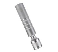 CLWYWUL Clé à Bougie Clé À Bougie D'allumage Voiture 14mm Adaptateur De Prise Joint Magnétique Flexible Outils Réparation Automobile Compatible avec BMW