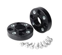 CLWYWUL Élargisseurs Voie Auto Compatible avec Peugeot pour 307 308 3008 408 406 301 2 Pièces Adaptateur D'entretoise De Roue PCD 4x108 CB 65.1mm M12 X1.5 Entretoise De Roues Hubcentrique(25mm)